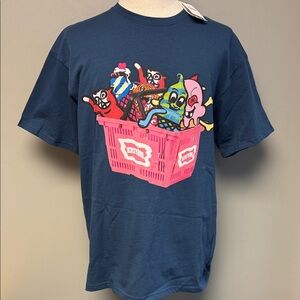 ICECREAM Basketcase Graphic T-Shirt – Navy – Size L – NWT